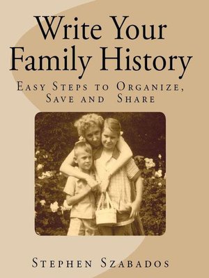 cover image of Write Your Family History